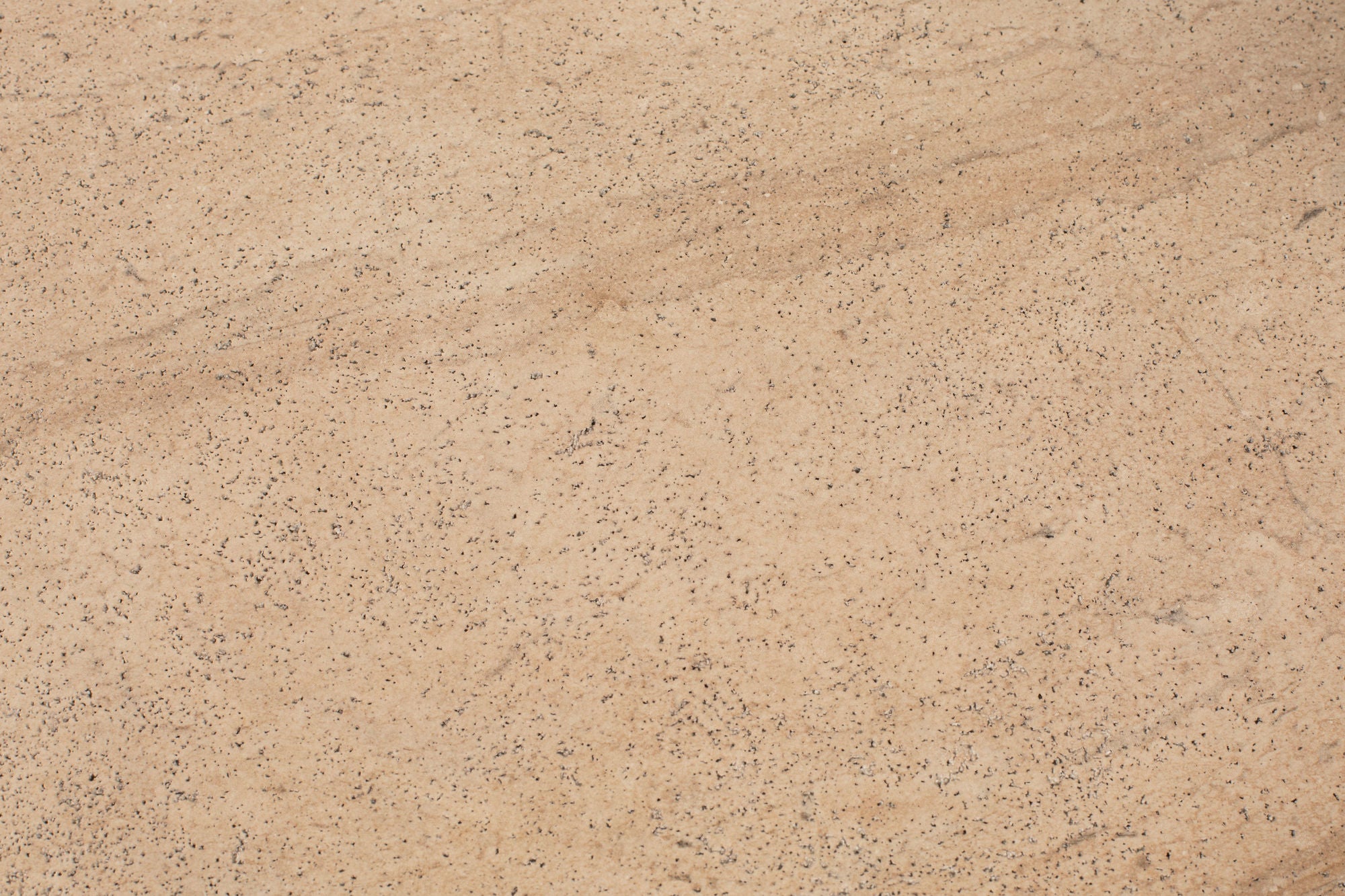 Zuiver Noble Beige Travertine Style Oval Coffee Table